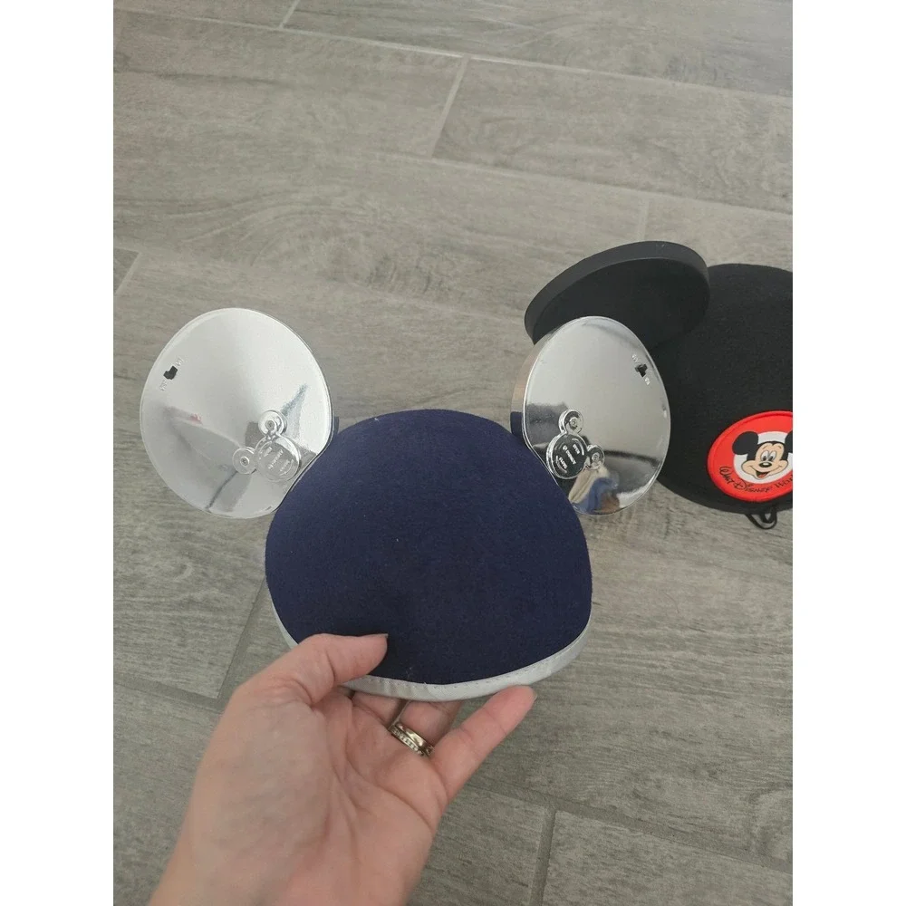 Disney Parks Mickey Mouse Ears Hats Dream Ears Bundle Light Up Blue Black Minnie